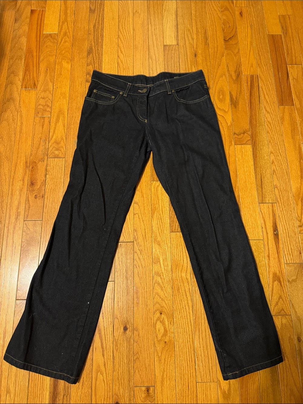 Alexander McQueen navy blue Flare Jeans